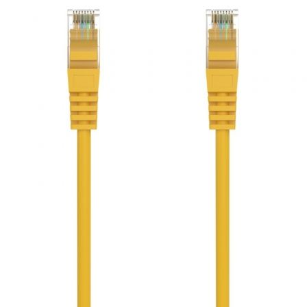 Cable de Red RJ45 AWG24 UTP Aisens A145-0569 Cat.6A/ LSZH/ 3m/ Amarillo
