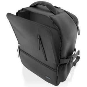 Mochila Aisens ASBG-BP086-BK para Portátiles hasta 15.6"/ Impermeable/ Negro