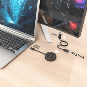 Adaptador/Transmisor de vídeo inalámbrico USB Tipo-C - HDMI Aisens ASWL-H2KC30M003-BK