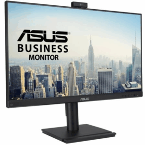Monitor Profesional Asus BE279QFK 27"/ Full HD/ Webcam/ Multimedia/ Regulable en altura/ Negro