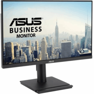 Monitor Profesional Asus VA249QGS 23.8"/ Full HD/ Multimedia/ Regulable en altura/ Negro