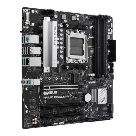 Placa Base Asus Prime B650M-A II-CSM/ Socket AM5/ DDR5/ PCIe 5.0/ Micro ATX