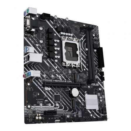 Placa Base Asus Prime H610M-E D4-CSM/ Socket 1700/ DDR4/ PCIe 4.0/ Micro ATX