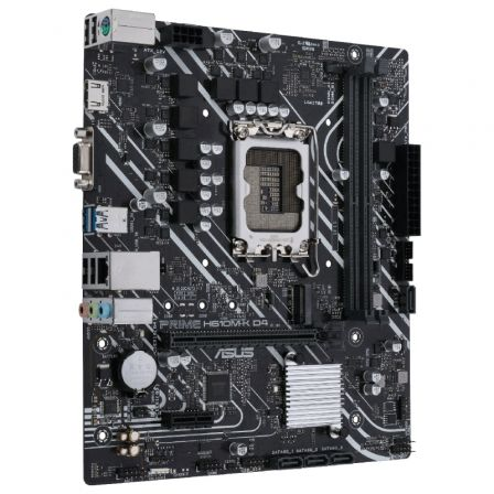 Placa Base Asus Prime H610M-K D4/ Socket 1700/ DDR4/ PCIe 4.0/ Micro ATX