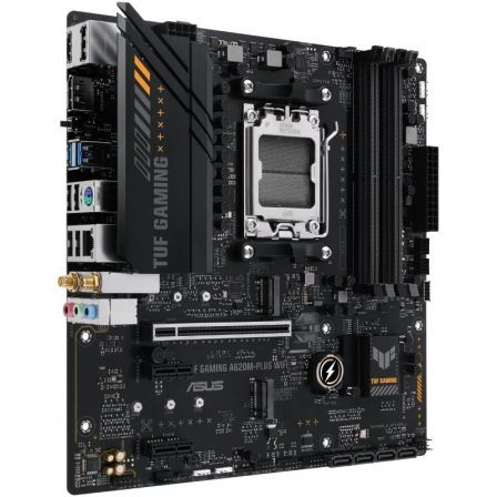 Placa Base Asus TUF GAMING A620M-PLUS WiFi Socket AM5/ DDR5/ PCIe 4.0/ Micro ATX