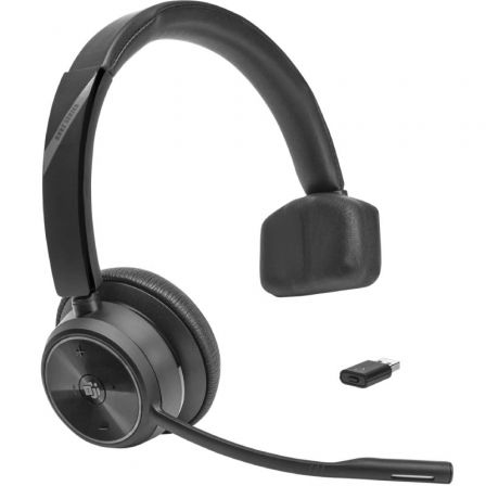 Auricular Inalámbrico Poly Savi 7310 M UC para Microsoft Teams/ con Micrófono/ Bluetooth/ Negro