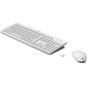Teclado y Ratón Inalámbricos HP 230/ Blancos