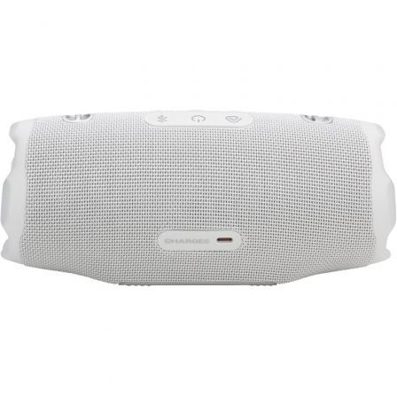 Altavoz con Bluetooth JBL Charge 6/ 45W/ 1.0/ Blanco