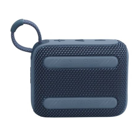 Altavoz con Bluetooth JBL GO 4/ 4.2W/ 1.0/ Azul