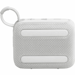 Altavoz con Bluetooth JBL GO 4/ 4.2W/ 1.0/ Blanco