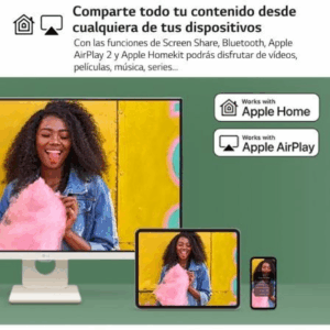 Smart Monitor LG MyView 32SR50F-W 31.5"/ Full HD/ Multimedia/ Smart TV/ Blanco