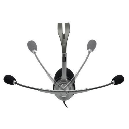 Auriculares Logitech H111/ con Micrófono/ Jack 3.5/ Negros
