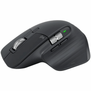 Ratón Ergonómico Inalámbrico Logitech MX Master 3S/ Batería recargable/ Hasta 8000 DPI/ Grafito