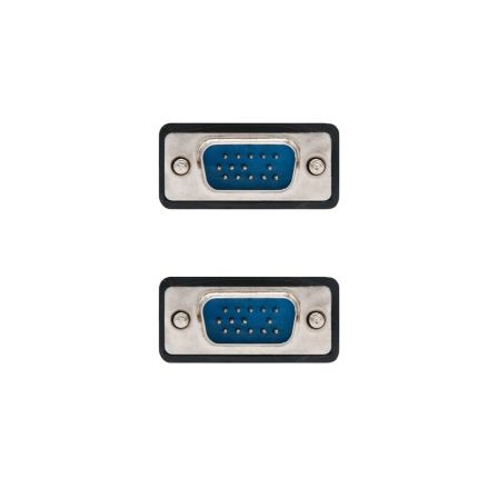 Cable SVGA Nanocable 10.15.0102/ VGA Macho - VGA Macho/ 1.8m/ Negro