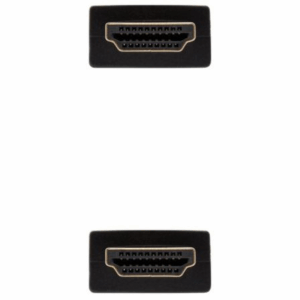 Cable HDMI 2.0 4K Nanocable 10.15.3805/ HDMI Macho - HDMI Macho/ 5m/ Negro