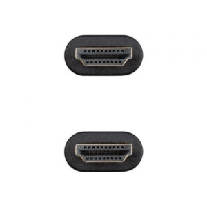Cable HDMI 2.0 4K CCS Nanocable 10.15.3907/ HDMI Macho - HDMI Macho/ 7m/ Negro