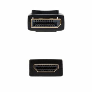 Cable Conversor Nanocable 10.15.4310/ Displayport Macho - HDMI Macho/ 10m/ Negro