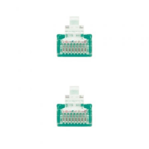Cable de Red RJ45 UTP Nanocable 10.20.0400-L25-GR Cat.6/ 25cm/ Verde