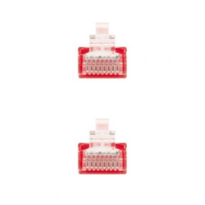 Cable de Red RJ45 UTP Nanocable 10.20.0400-L25-R Cat.6/ 25cm/ Rojo