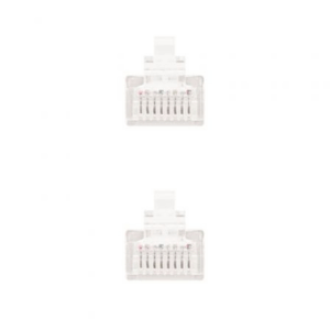 Cable de Red RJ45 UTP Nanocable 10.20.0400-L25-W Cat.6/ 25cm/ Blanco