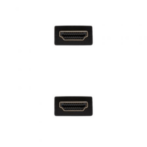 Cable HDMI 1.4 Nanocable 10.15.1700/ HDMI Macho - HDMI Macho/ 1m/ Negro