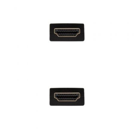 Cable HDMI 1.4 Nanocable 10.15.1701/ HDMI Macho - HDMI Macho/ 1.5m/ Negro