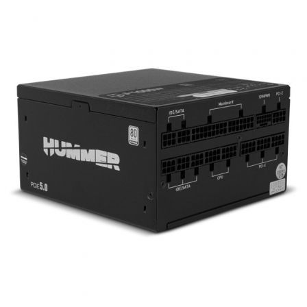 Fuente de Alimentación Nox Hummer P/ 1000W/ Ventilador 14cm/ 80 Plus Platinum
