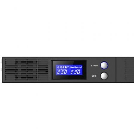 SAI Línea Interactiva Phasak Protekt Slim Rack/ 1500VA-900W/ 4 Salidas/ Formato Rack