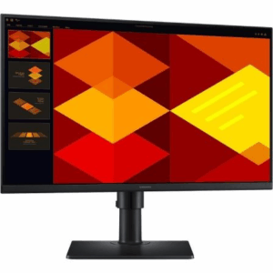 Monitor Profesional Samsung Essential Monitor S4 S40GD S24D402GAU/ 24"/ Full HD/ Regulable en altura/ Negro