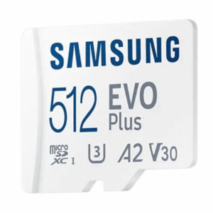 Tarjeta de Memoria Samsung EVO Plus 2023 512GB microSD XC con Adaptador/ Clase 10/ 160MBs