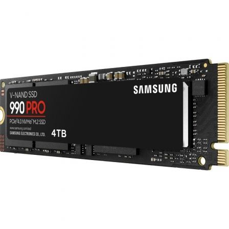 Disco SSD Samsung 990 PRO 4TB/ M.2 2280 PCIe Gen4/ Compatible con PS5 y PC/ Full Capacity