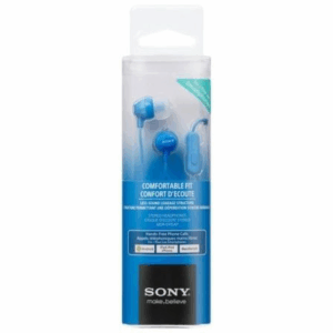 Auriculares Intrauditivos Sony MDR-EX15APLI/ con Micrófono/ Jack 3.5/ Azules