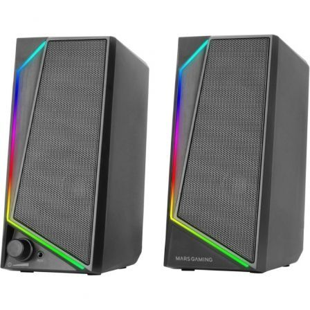 Altavoces Mars Gaming MS72/ 15W/ 2.0/ Negros