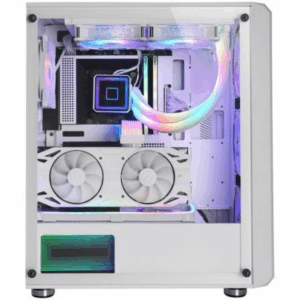 Caja Gaming Semitorre Mars Gaming MC-VAULT/ Blanca