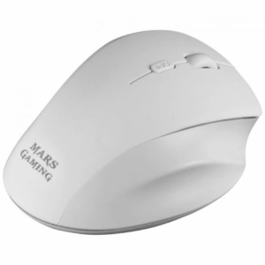 Ratón Inalámbrico Mars Gaming MMWERGO/ Hasta 3200 DPI/ Blanco