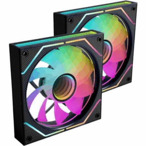 Pack 2 Ventiladores Mars Gaming MF-3DPROX2R/ 12cm/ ARGB