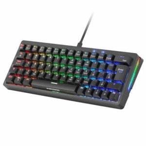 Teclado Gaming Mecánico Mars Gaming MKMINIPRO/ Switch Marrón/ Negro