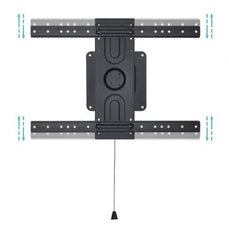 Soporte de Pared Giratorio/ Inclinable/ Nivelable TooQ LP3780F-R para TV de 37-80"/ hasta 50kg