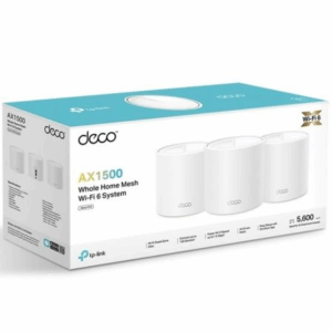 Sistema Mesh TP-Link Deco X10 1500Mbps/ 2.4GHz 5GHz/ Pack de 3