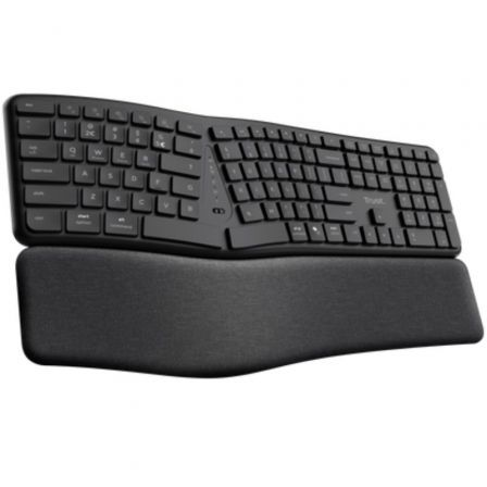 Teclado Inalámbrico por Bluetooth Trust Keyra Multidispositivo Ergonómico