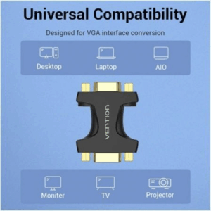Adaptador Vention DDGB0/ VGA Hembra - VGA Hembra