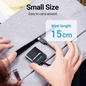 Adaptador Vention TDCBB/ USB Tipo-C Macho - HDMI Hembra