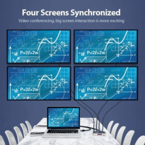 Duplicador HDMI Vention ACCG0-EU/ 4x HDMI Hembra - HDMI Macho