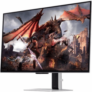 Monitor Gaming Samsung Odyssey OLED G8 S32DG802SU 32"/ 4K/ 0.03ms/ 240Hz/ QD-OLED/ Multimedia/ Regulable en altura/ Gris