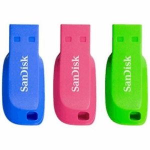 Pendrives 32GB SanDisk Cruzer Blade/ USB 2.0/ Pack 3