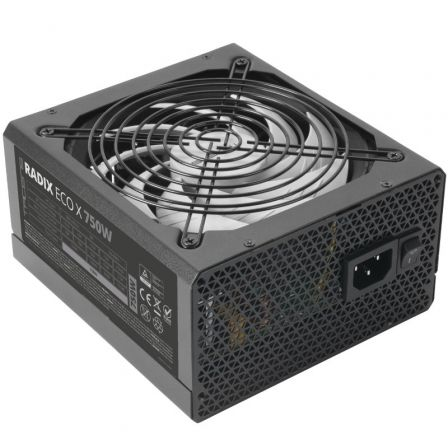 Fuente de Alimentación Tacens Radix Eco X 750/ 750W/ Ventilador 14cm