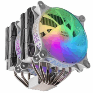 Ventilador con Disipador Mars Gaming MCPU-XTW/ 12cm/ Blanco