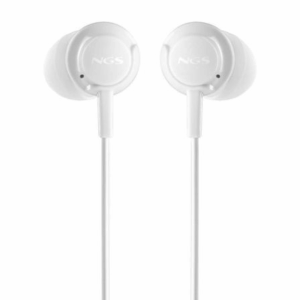 Auriculares Intrauditivos NGS Cross Step/ con Micrófono/ USB Tipo-C/ Blancos