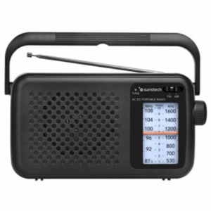 Radio Portátil Sunstech RPS760/ Negra
