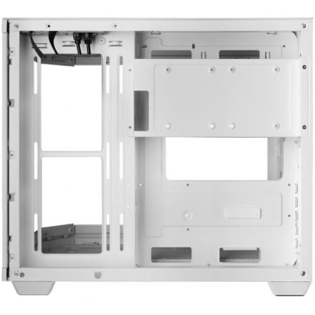 Caja Gaming Minitorre Mars Gaming MC-3TCORELCDM/ Blanca